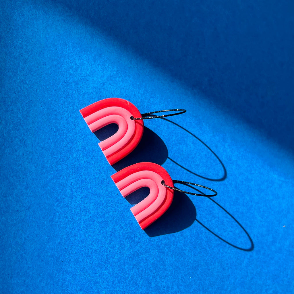 LOVE POPTY RAINBOW HOOPS