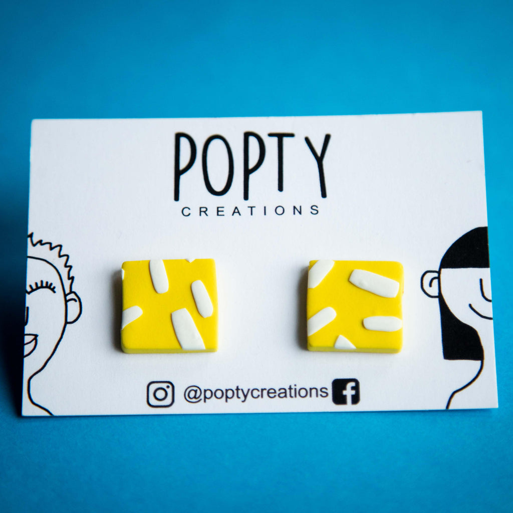 LEMON SPRINKLES STATEMENT STUDS